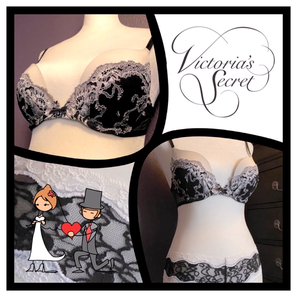 2/$35 Victoria’s Secret Lace Push Up Bra Panty